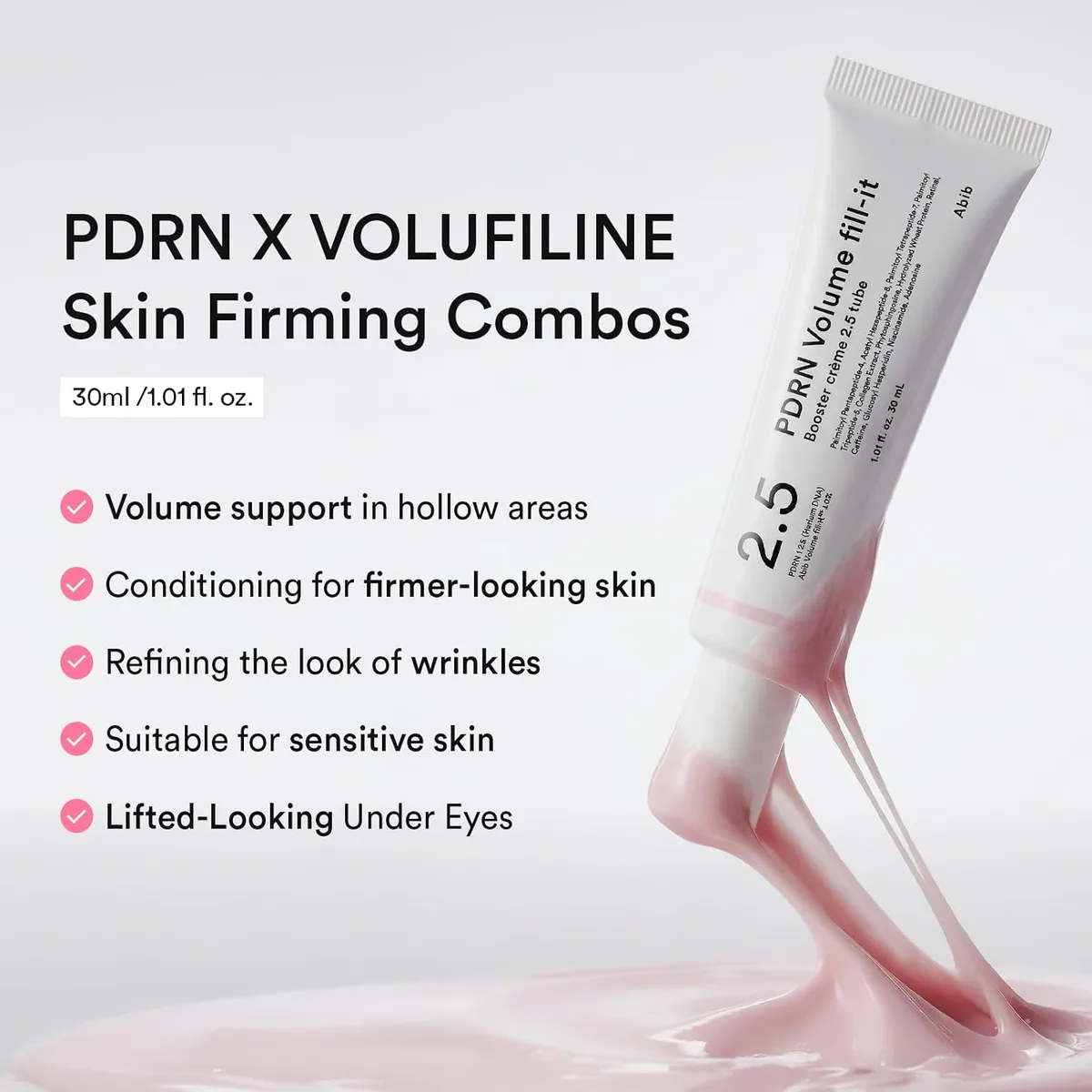 Abib - PDRN Volume Fill-it Booster Crème 2.5 Tube - Crème repulpante anti-âge – صورة 3