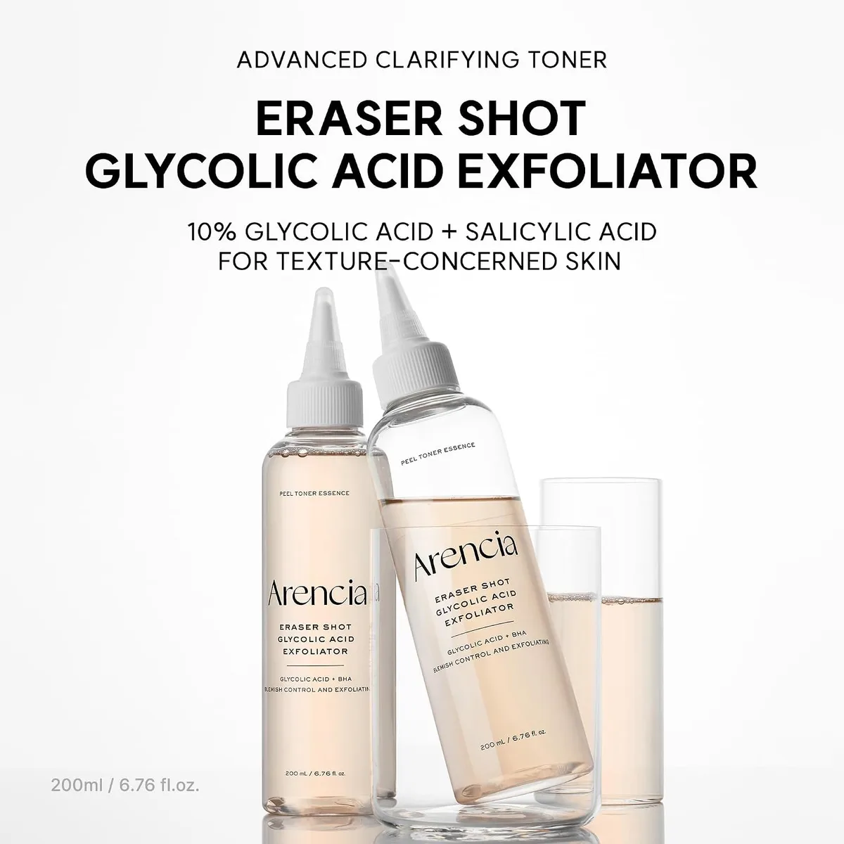 Arencia - Eraser Shot Glycolic Acid Exfoliator - Exfoliant chimique – صورة 3