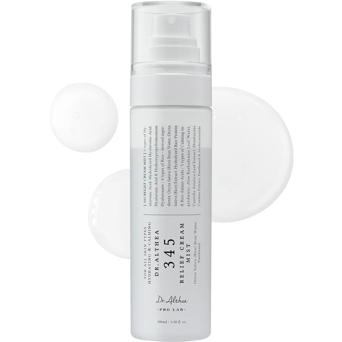 Dr. Althea - 345 Relief Cream Mist - Brume hydratante – Dr. Althea