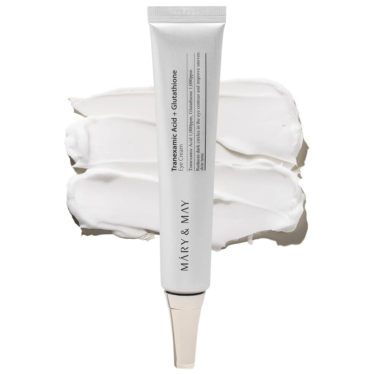 Mary&May - Tranexamic Acid + Glutathione Eye Cream - Crème contour des yeux à l’acide tranexamique et au glutathion