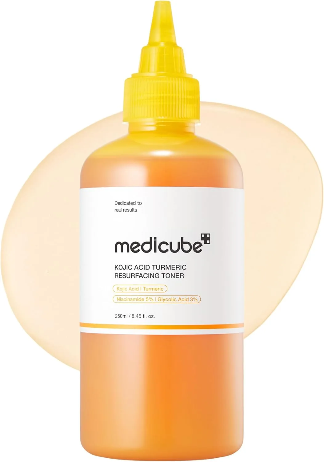 medicube - Kojic Acid Turmeric Resurfacing Toner - Lotion tonique resurfaçante à l'acide kojique et au curcuma – Medicube