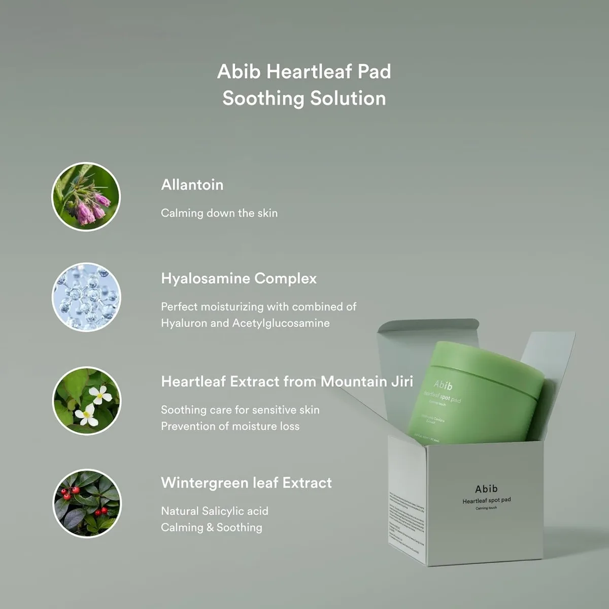 Abib Heartleaf Spot Pad Calming Touch – صورة 3