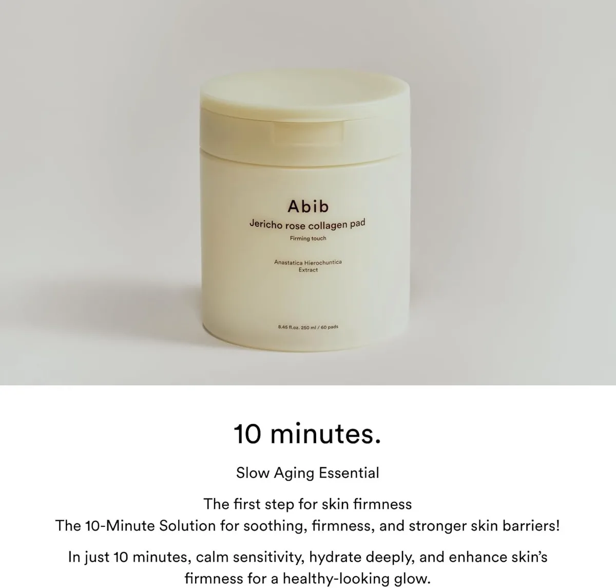 Abib Jericho Rose Collagen Pad Firming Touch – صورة 3