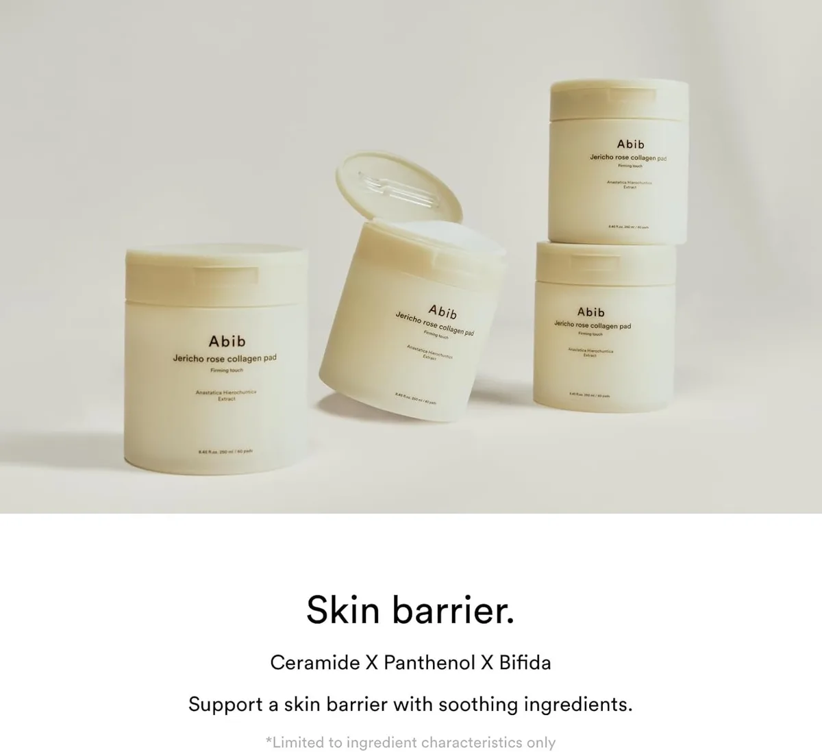 Abib Jericho Rose Collagen Pad Firming Touch – صورة 5