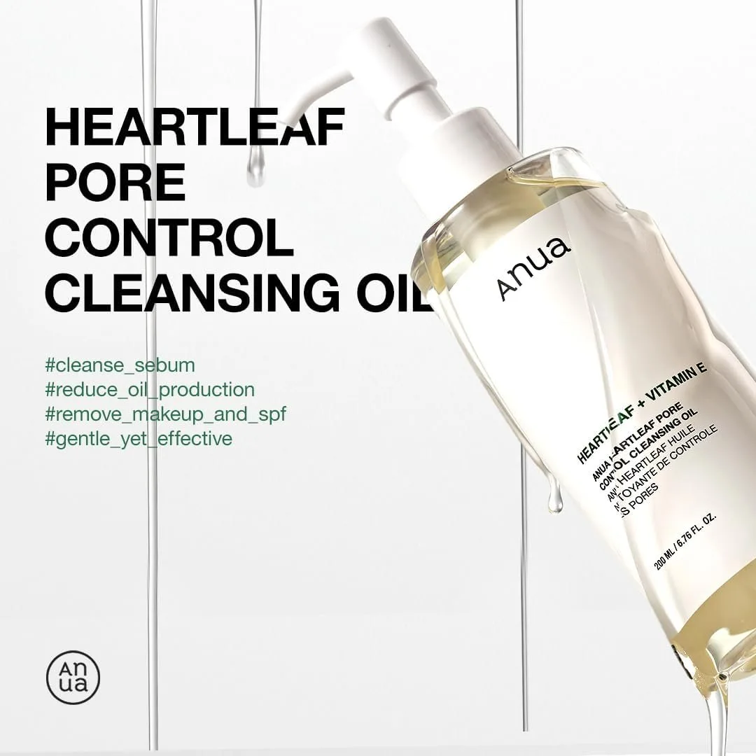 Anua Heartleaf Pore Control Cleansing Oil – صورة 3