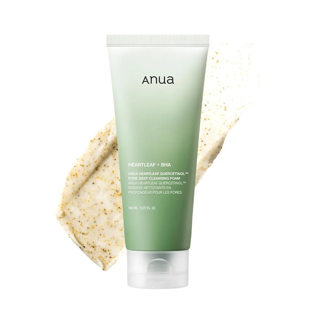 Anua - Heartleaf Quercetinol Pore Deep Cleansing Foam - Mousse nettoyante – Anua