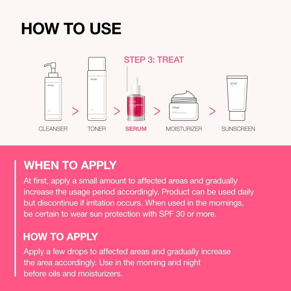 Anua - Sérum -10% Niacinamide+ 4% Tranexamic Acid – صورة 6