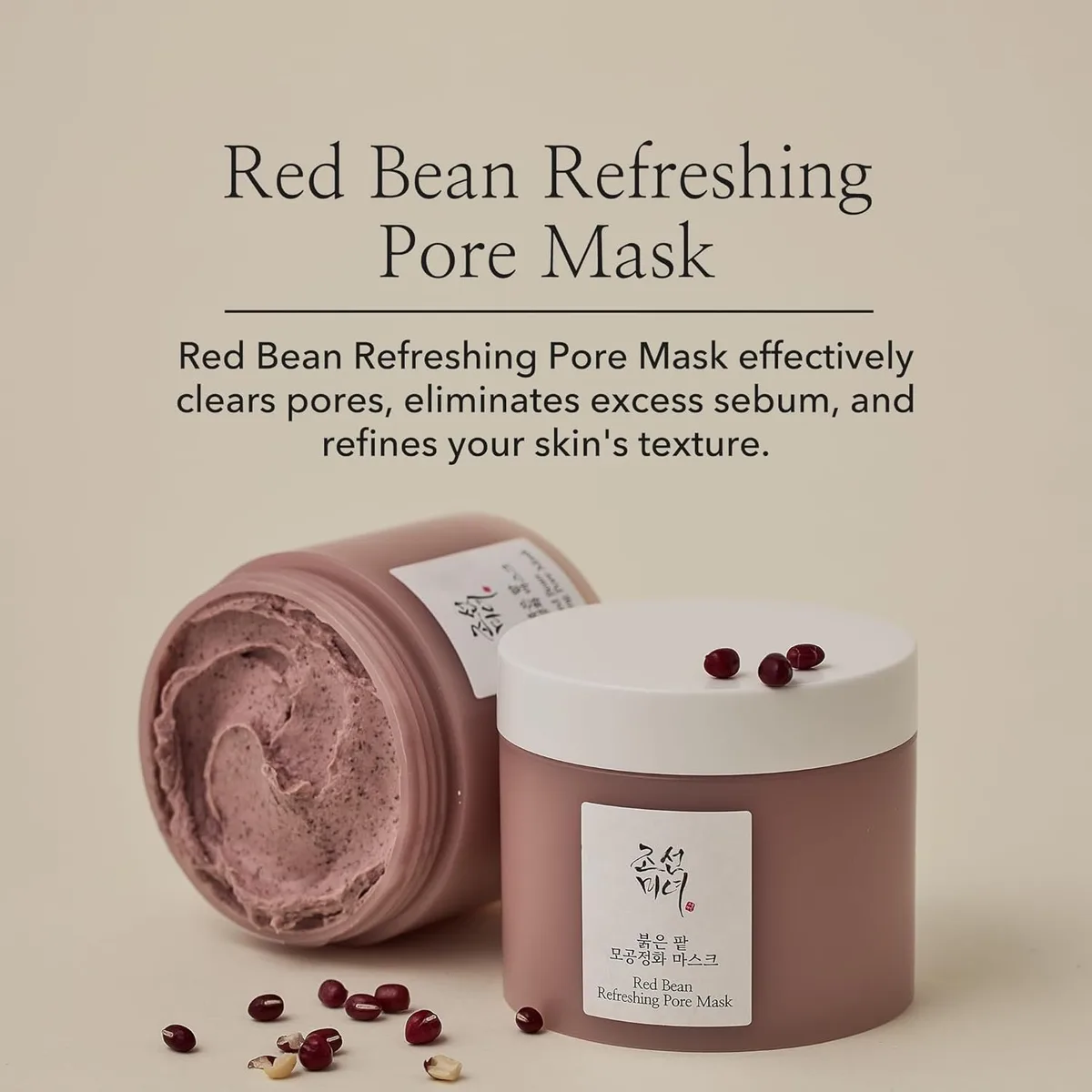 Beauty of Joseon Red Bean Pore Refreshing Mask – صورة 2