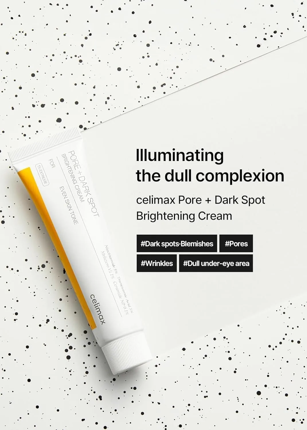 celimax - Pore+Dark Spot Brightening Cream - Crème éclaircissante anti-taches – صورة 2