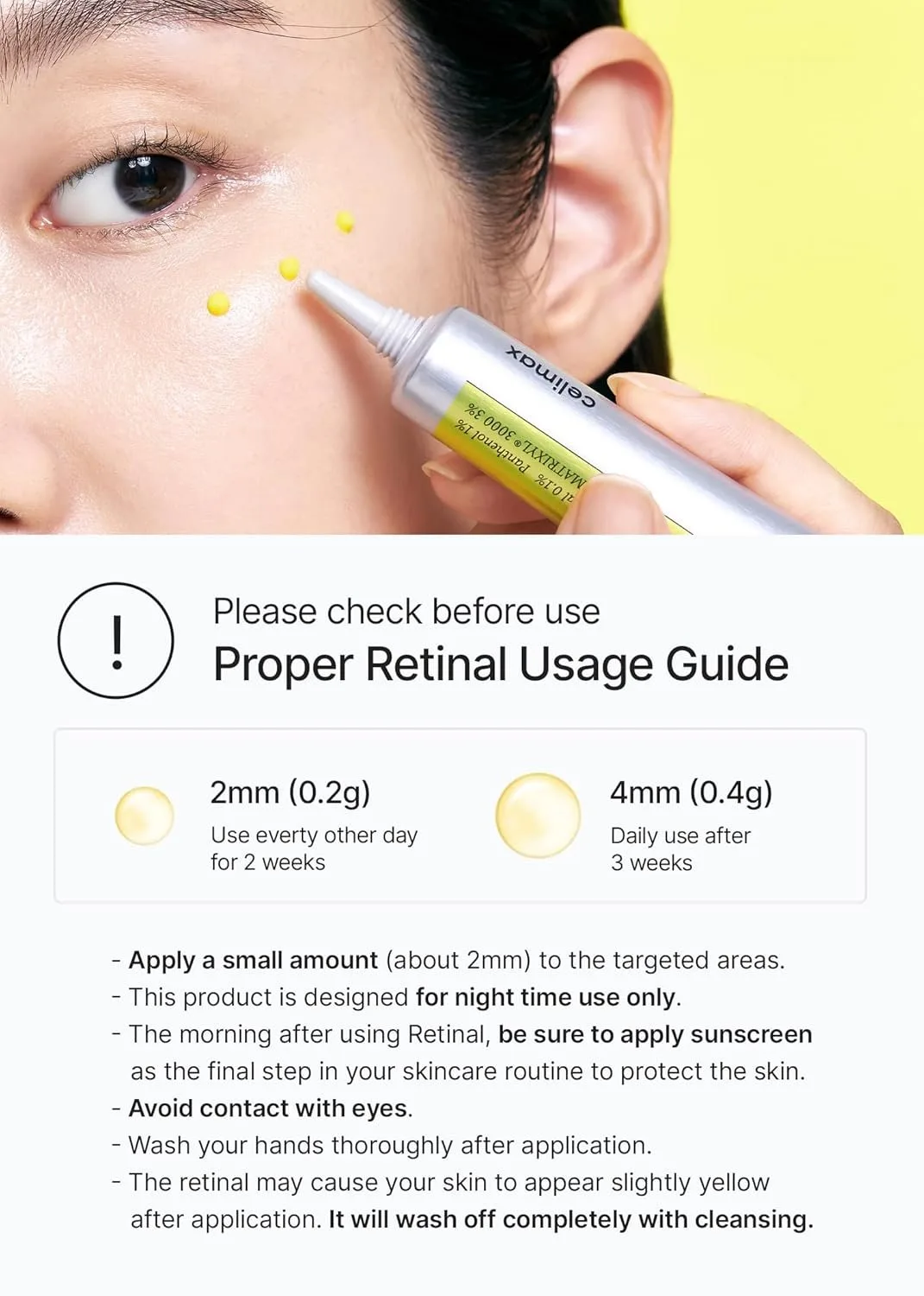 celimax The Vita A Retinal Shot Tightening Booster – صورة 2