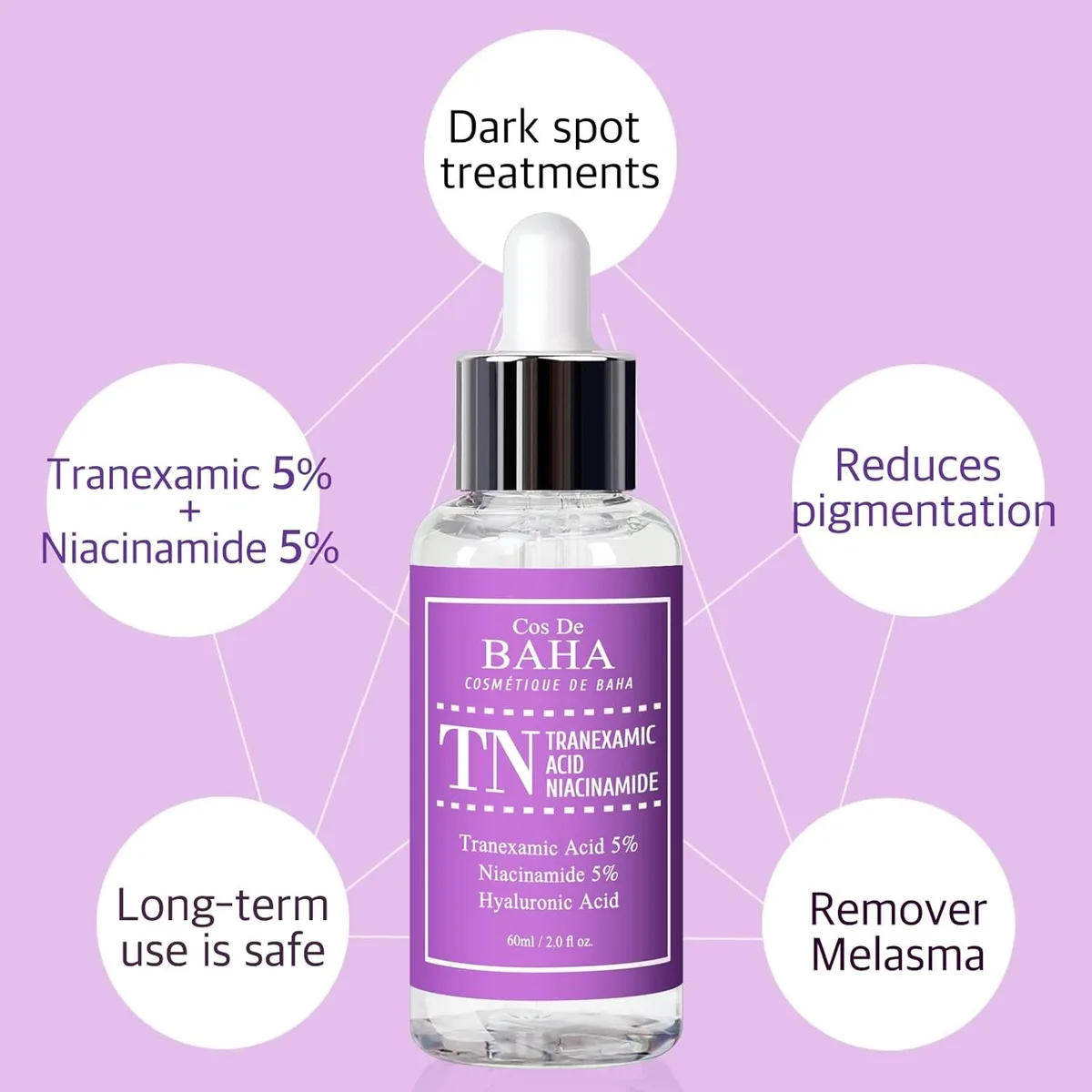 Cos De BAHA - TN Tranexamic Acid Niacinamide Serum Jumbo - Sérum grand format – صورة 2