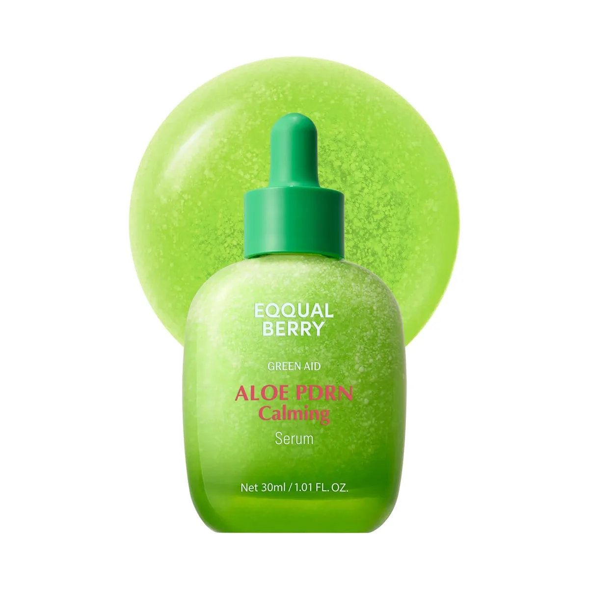 EQQUALBERRY - Aloe PDRN Calming Serum - Sérum apaisant à l'aloe vera et au PDRN – Eqqualberry