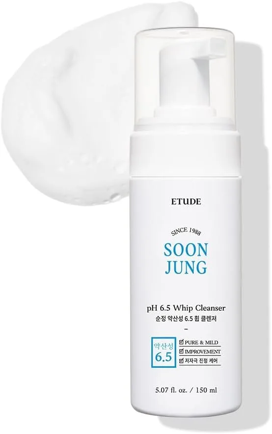 ETUDE - Soon Jung Whip Cleanser Renewal - Mousse nettoyante – Etude