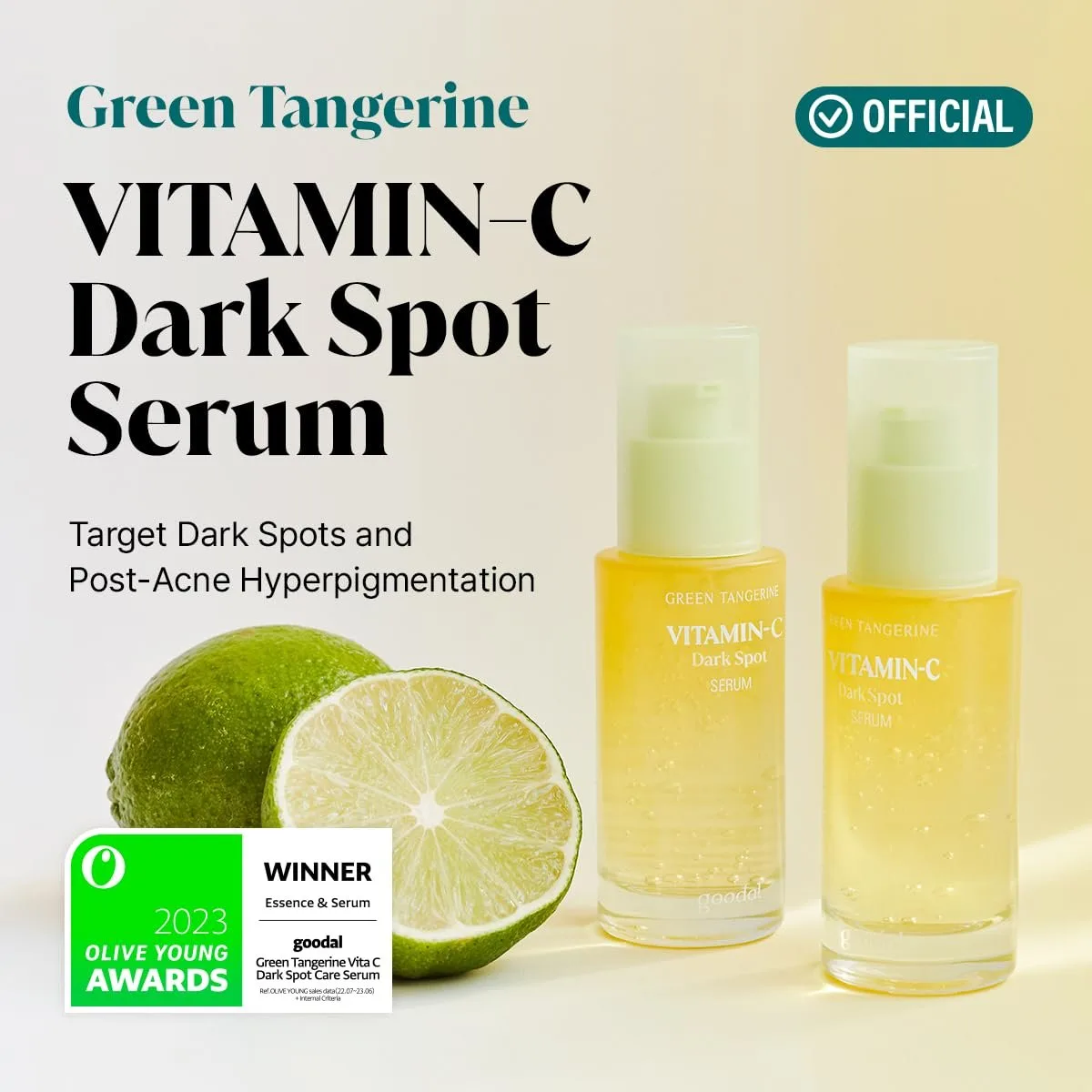 GOODAL Green Tangerine Vitamin C Serum – صورة 2