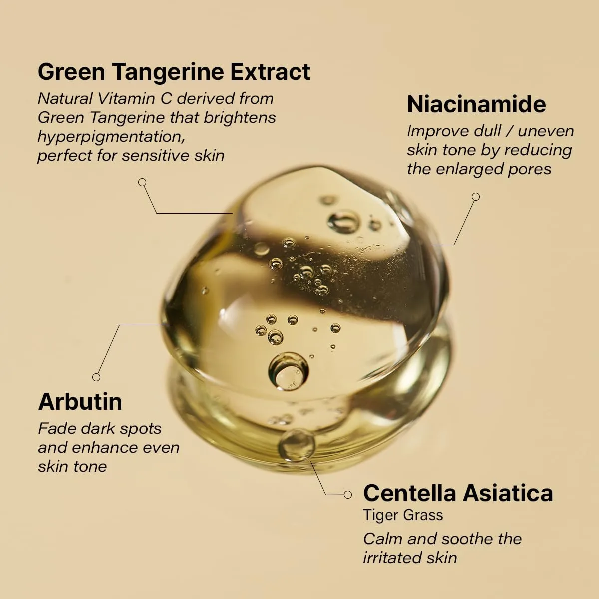 GOODAL Green Tangerine Vitamin C Serum – صورة 3
