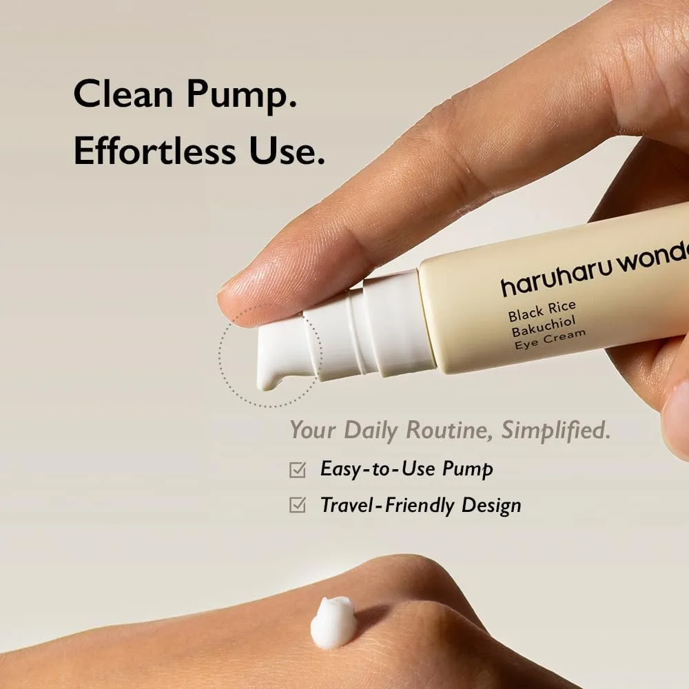 Haruharu Wonder Black Rice Bakuchiol Eye Cream – صورة 2