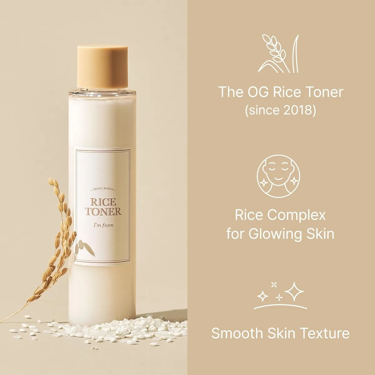 I'm from Rice Toner, Milky Toner for Glowing Skin – صورة 2