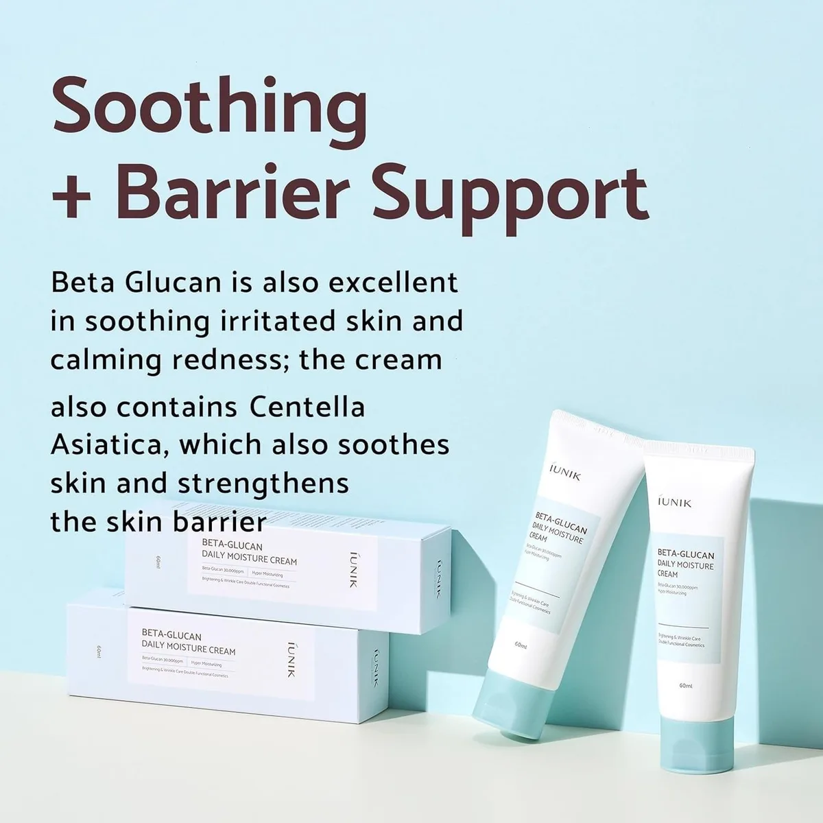 IUNIK Beta-Glucan Vegan Lightweight Moisturizer – صورة 5