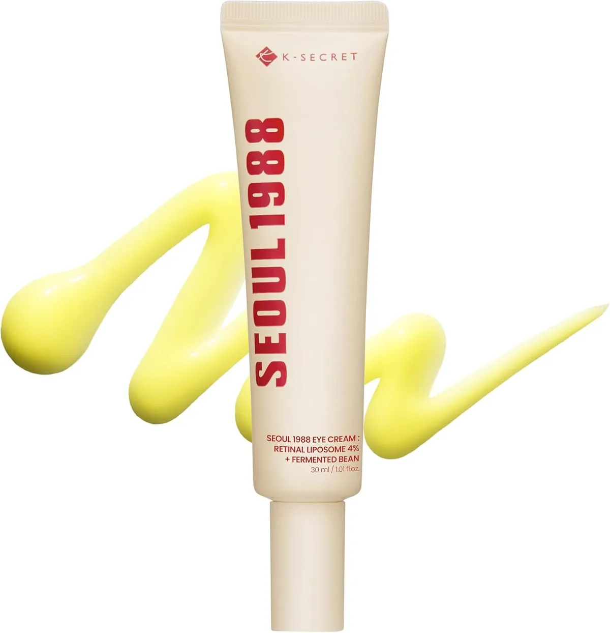KSECRET - SEOUL 1988 Eye Cream : Rétinal liposome 4 % + extrait de haricot fermenté - Crème contour des yeux