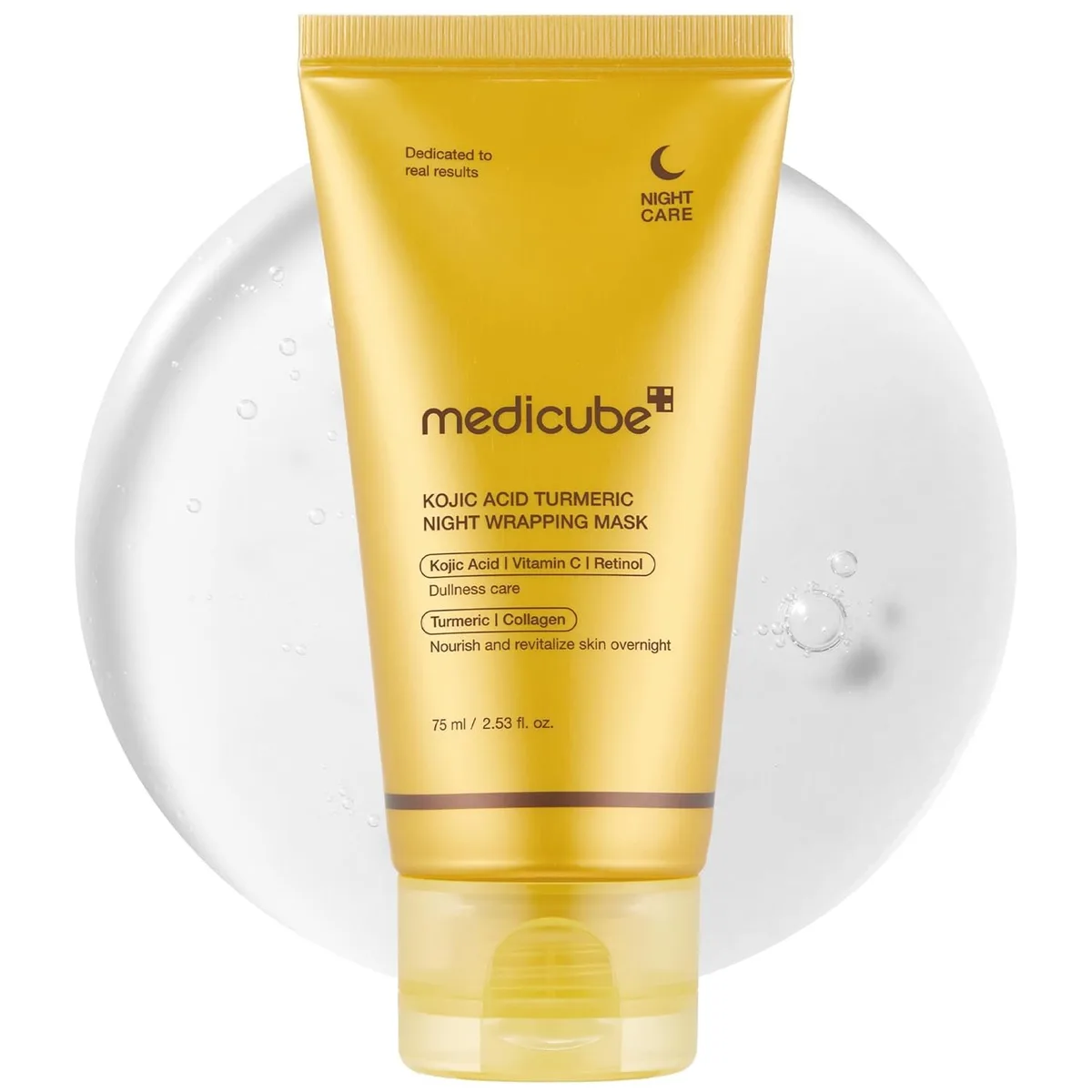 Medicube Kojic Acid Turmeric Overnight Wrapping Peel Off Mask – Medicube