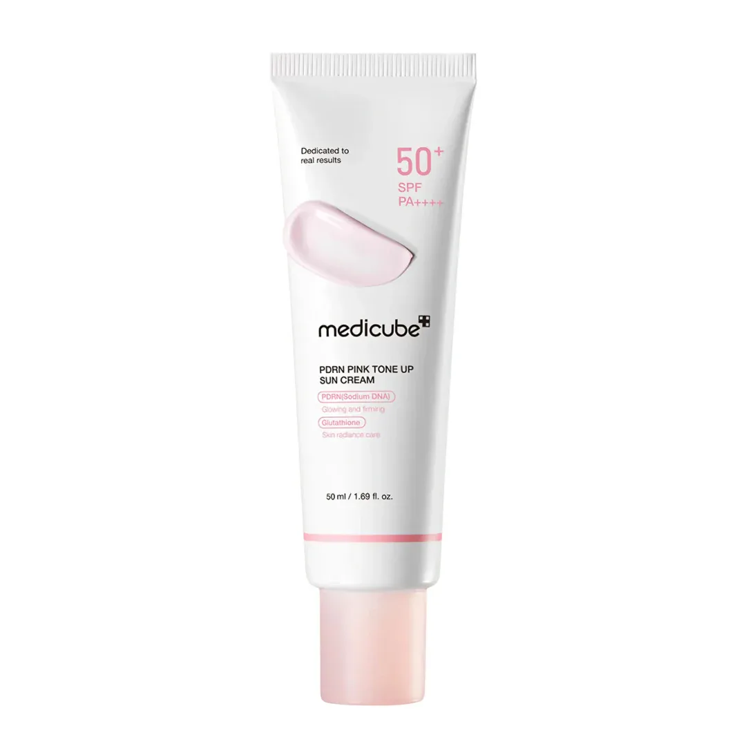 medicube - PDRN Pink Tone Up Sun Cream - Crème solaire tonifiante rose PDRN – Medicube
