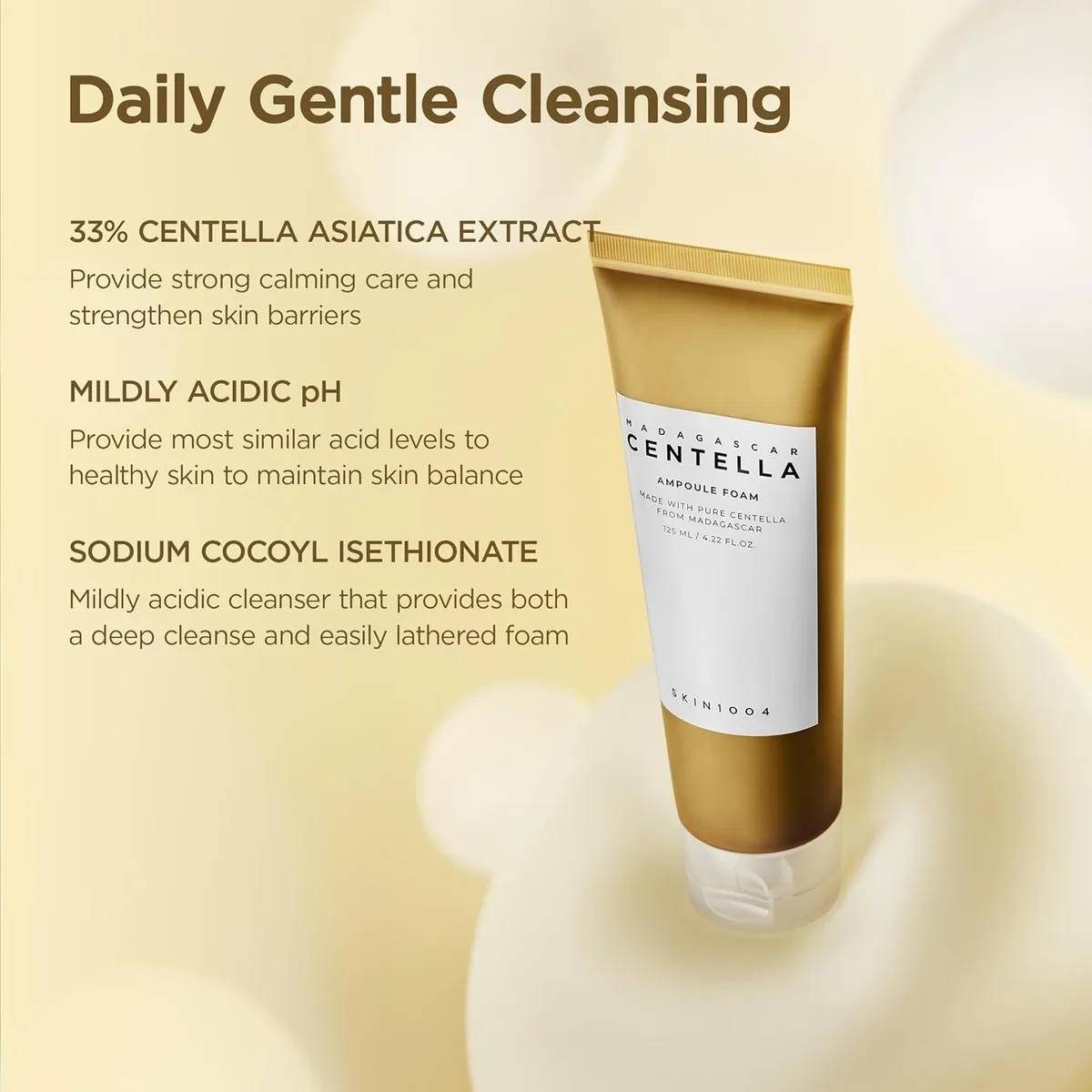 Skin1004 Madagascar Centella Ampoule Foam for – صورة 2