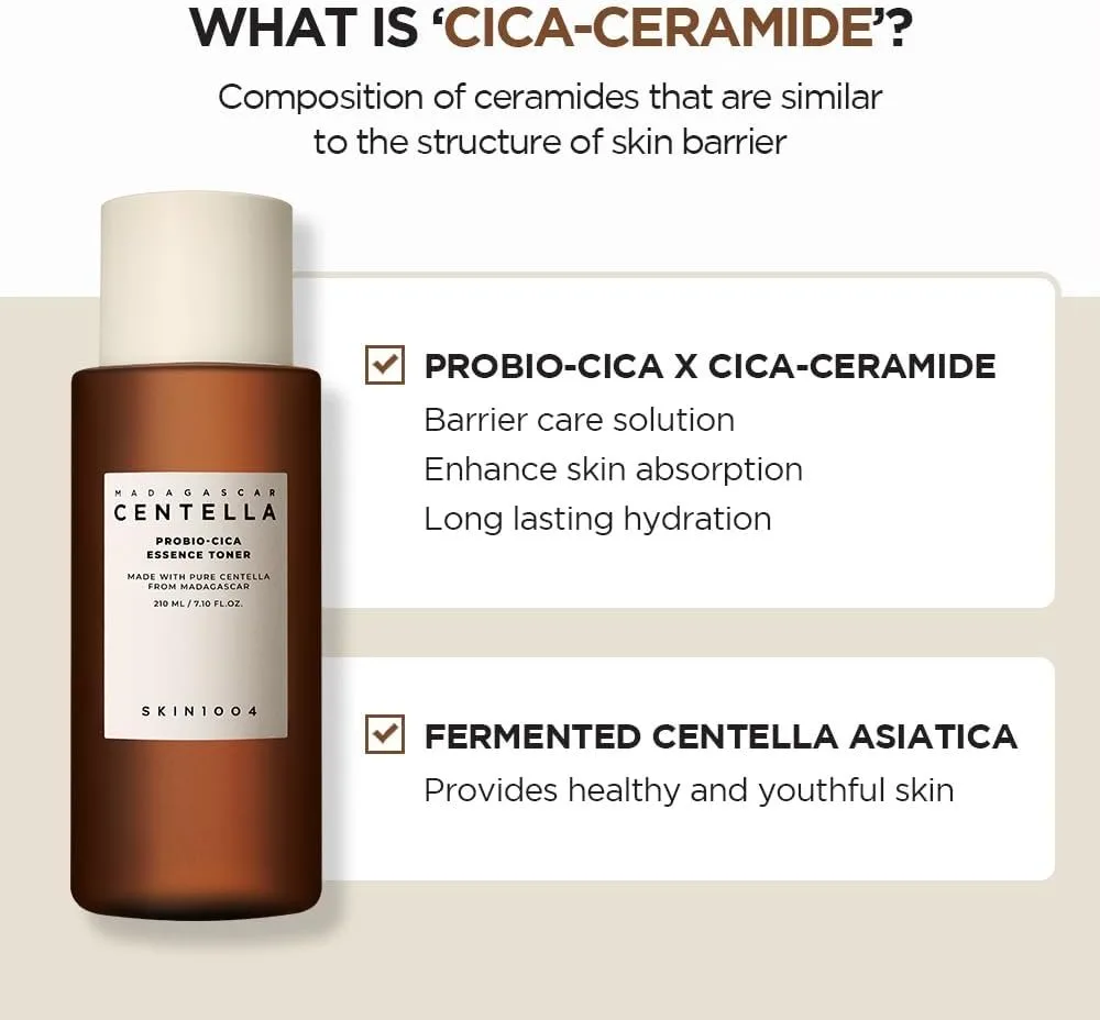 SKIN1004 Madagascar Centella Probio-CICA Essence Toner – صورة 2
