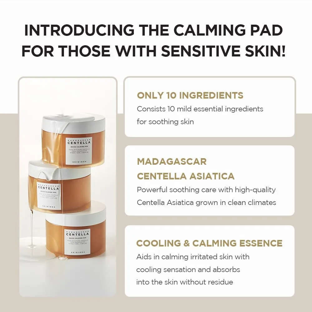 SKIN1004 Madagascar Centella Quick Calming Pad – صورة 3