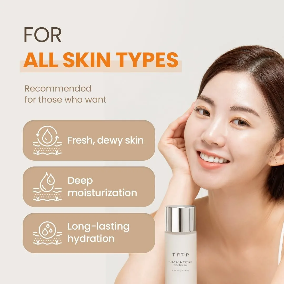 TIRTIR Milk Skin Rice Toner – صورة 4
