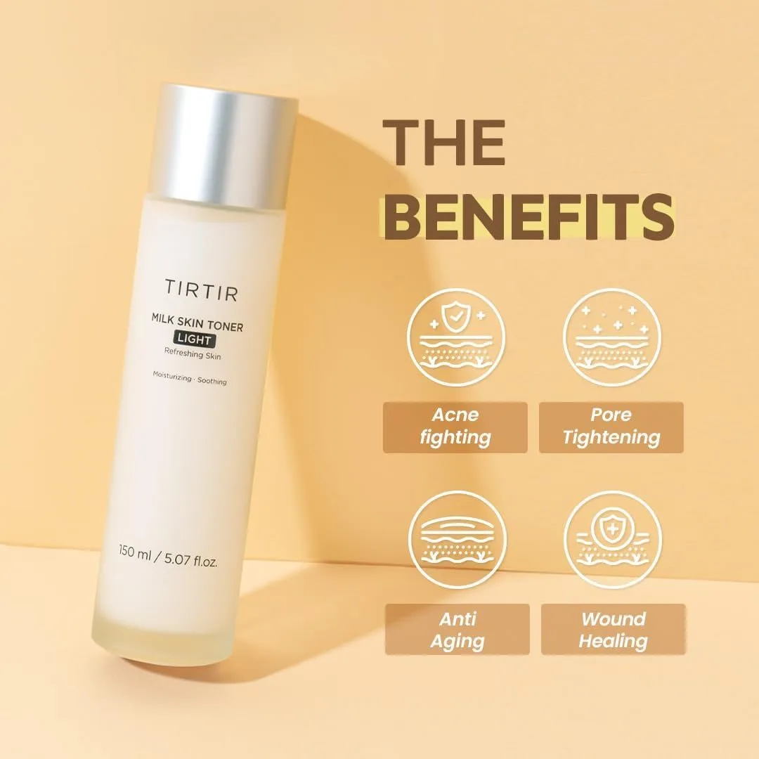 TIRTIR Milk Skin Toner Light – صورة 3