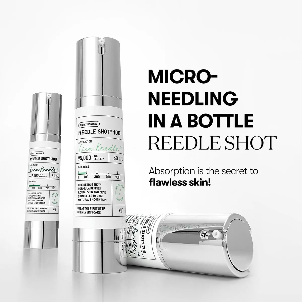 VT COSMETICS CICA Reedle Shot 100 Essence – صورة 2